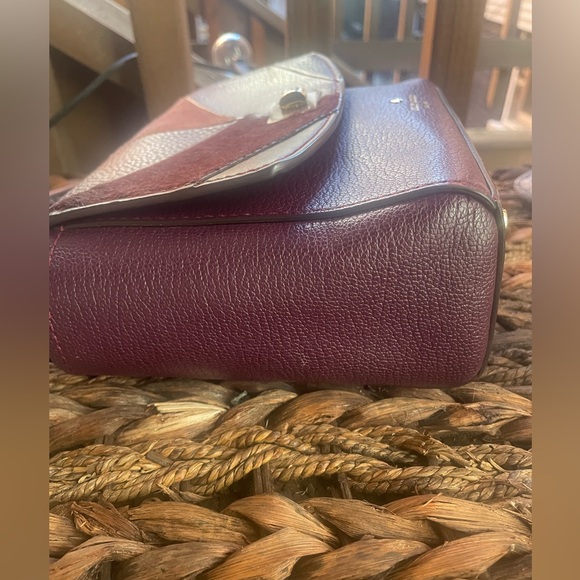 Kate Spade Shonna Serrano Patchwork Satchel Leather Bag - Picture 7 of 11